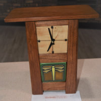 Clock with Tile Insert - Rick Ogren