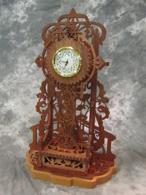 Will Richards: Fretwork Clock