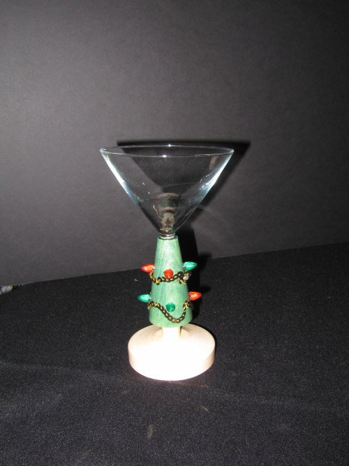 Whit Anderson: Christmas Martini Glass