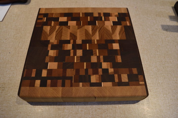 Bert Le Loup: Endgrain cutting board