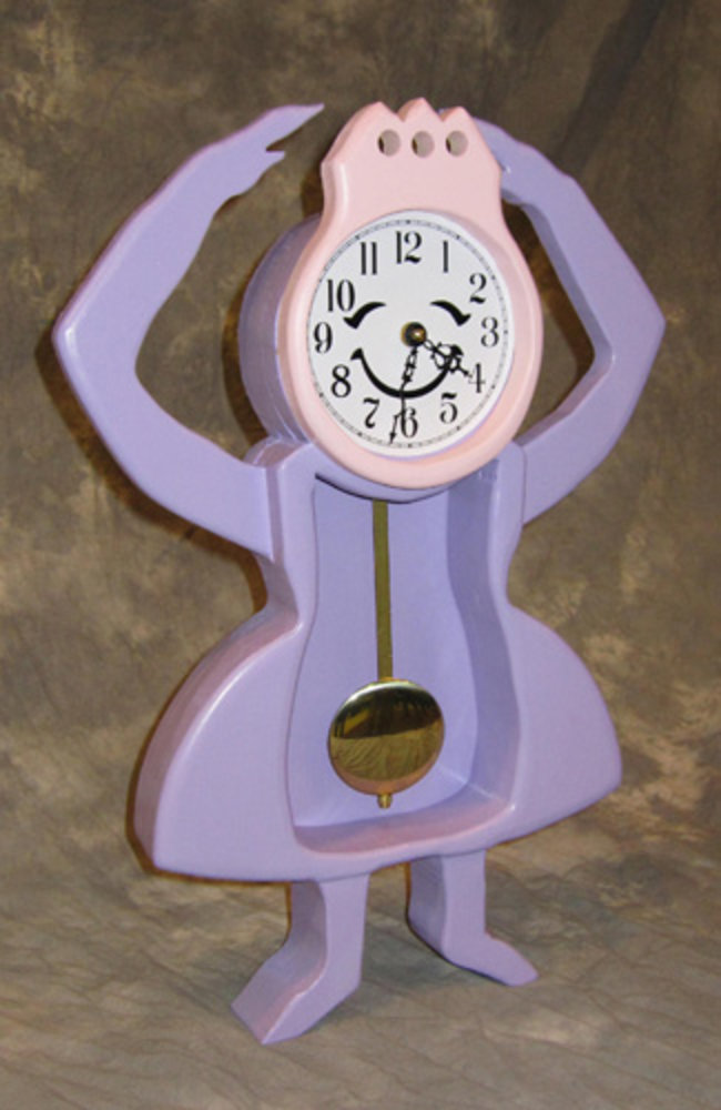 Leroy Fennewald: Ballet Dancer Wall Clock