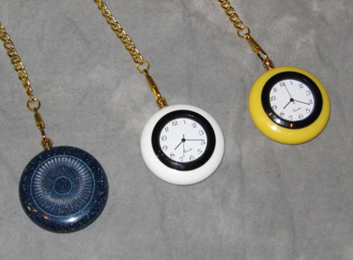 Paul Prycik: Corian Turned Pocket Watches