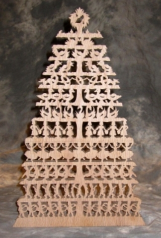 Roy Galbreath: Christmas Scroll Work