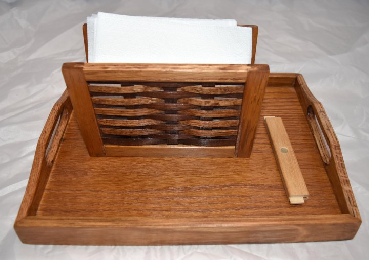 Stan Anderson: Napkin Holder & Tray