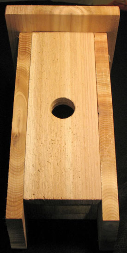 Bill Eck Bird House: Cedar