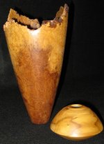 Bill Hochmuth: Hollow Forms - Maple Burl & Birch