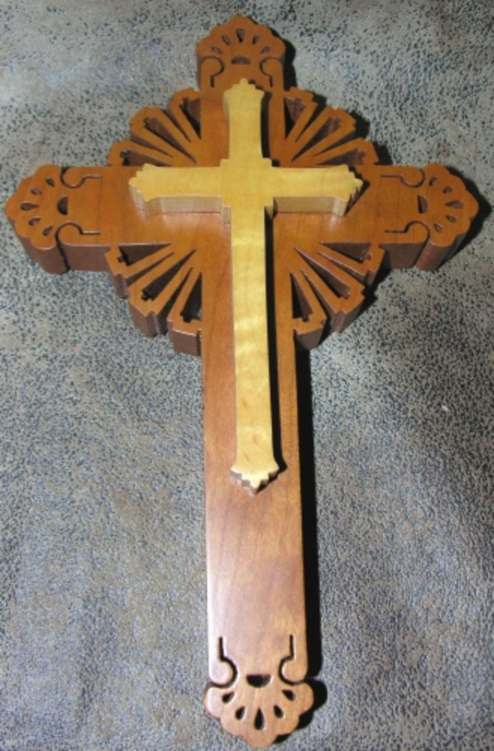 Jerry Kuffel: Scroll Saw Cross