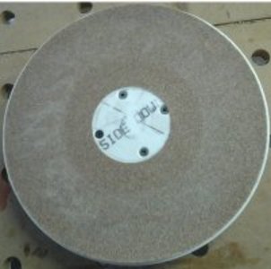 Bert Le Loup: Lathe Sanding Disk