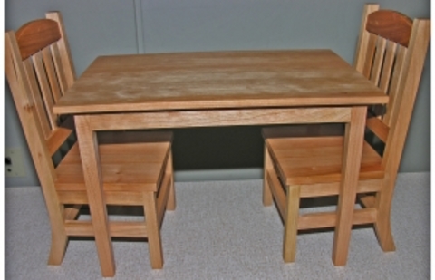 Jim Arenot: American Girl Table/Chairs