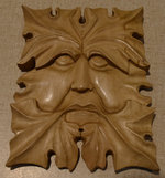 Whit Anderson - Green Man Carving
