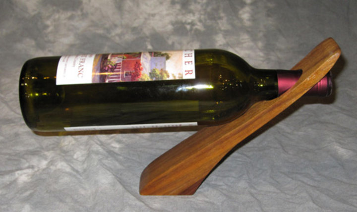 Mel Brucher: Wine Bottle Holder