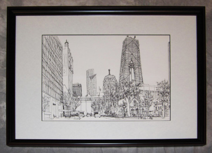 Ken Everett: Framed Chicago Scene