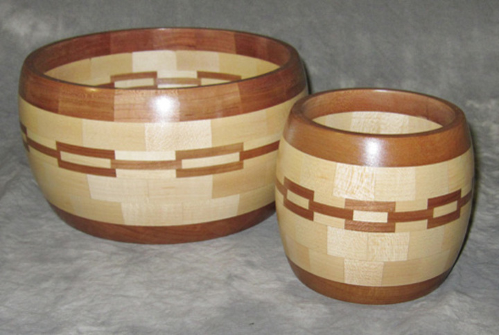 Ed Buhot: Segmented Bowl Set