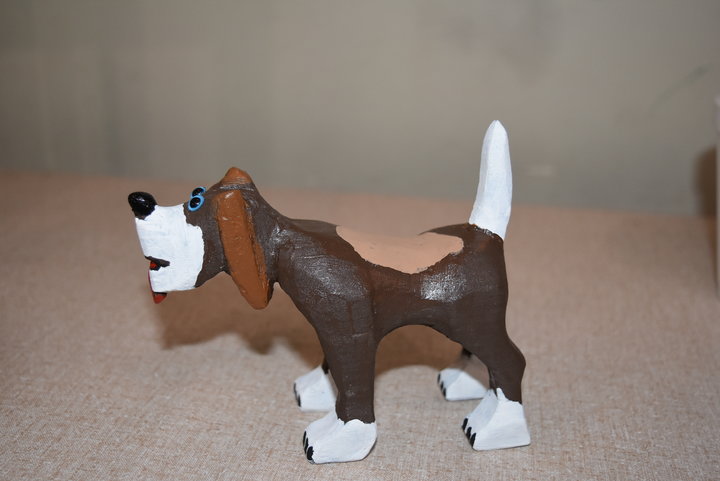 Tony Leto: Carved Doggie