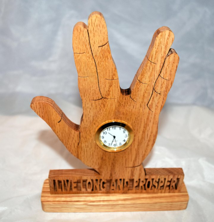 Tom Olson: Star Trek Clock