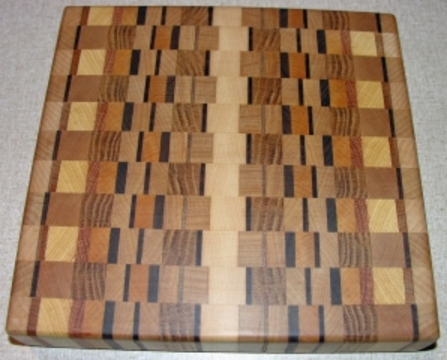 Bert Le Loup: End Grain Cutting Board