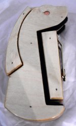 Jim Harvey - Folding Guitar Stand closed