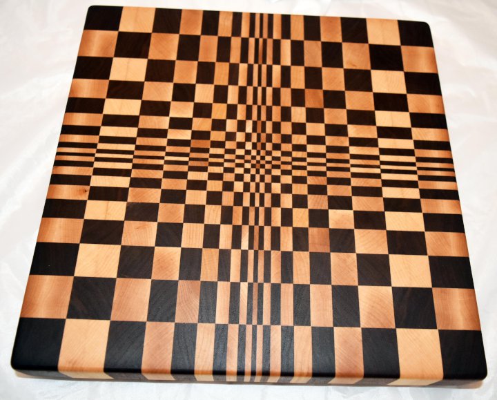 Mike Kalscheur: 3-D End Grain Cutting Board