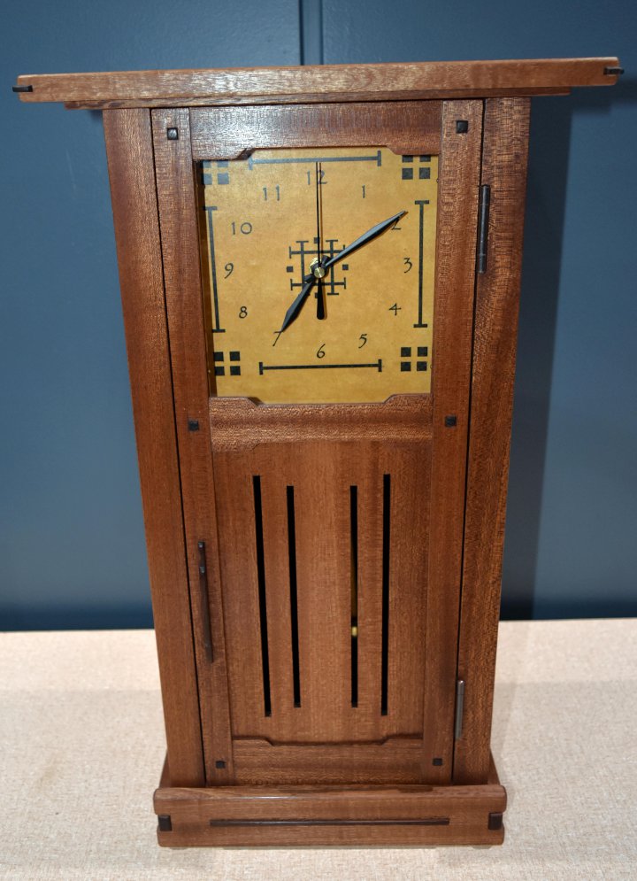 Wayne Maier: Greene & Greene Style Clock