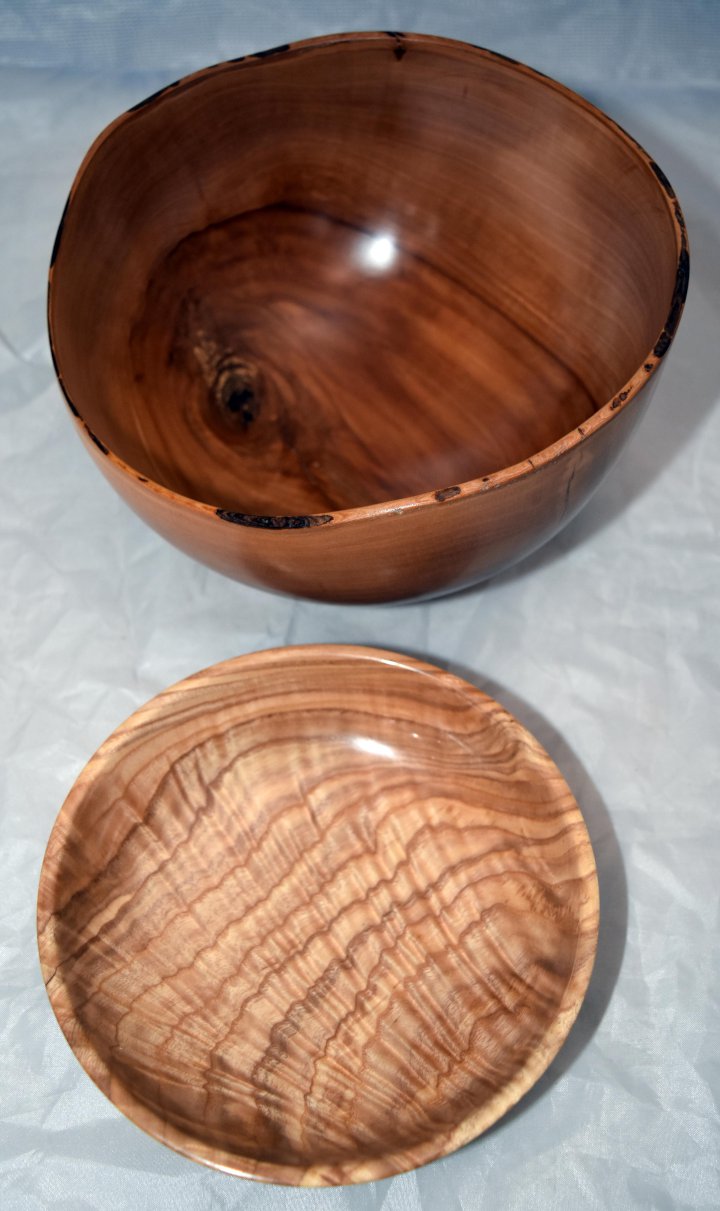 Mike Kalscheur: Apple & White Oak Bowls