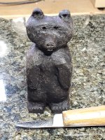 Bert Leloup - Carved Bear