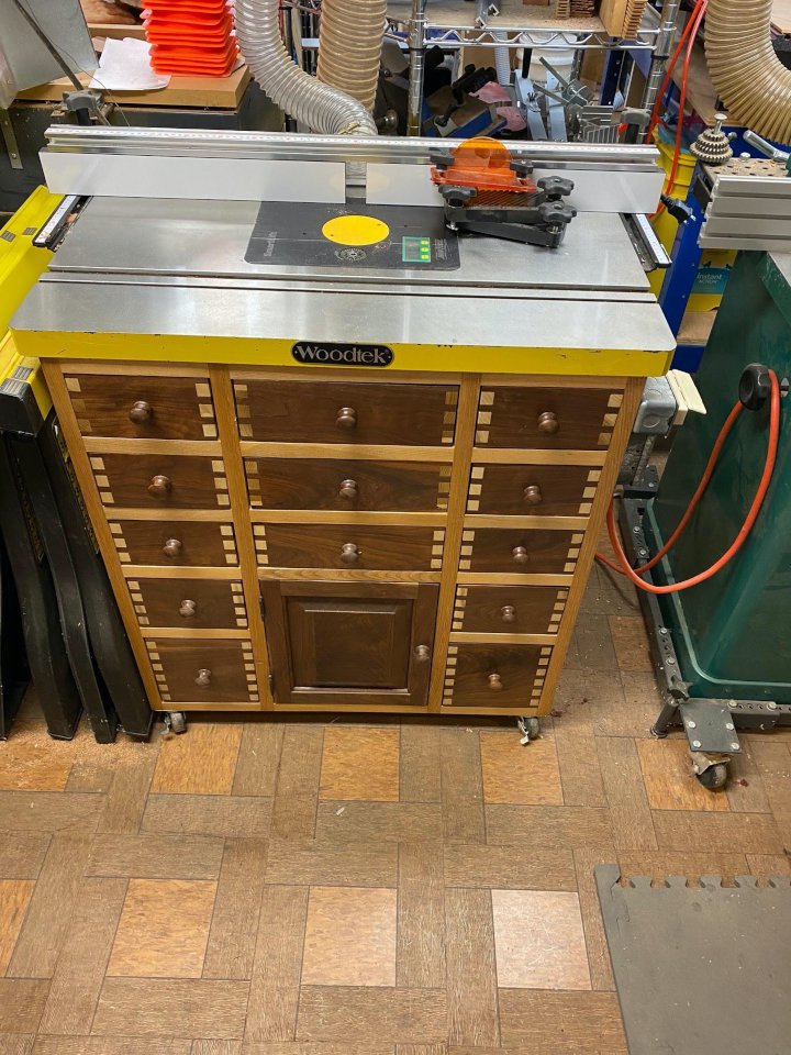  Jim Simnick: Shop Built Router Table