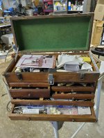  Bert LeLoup - Refurbished Wooden Tool Chest