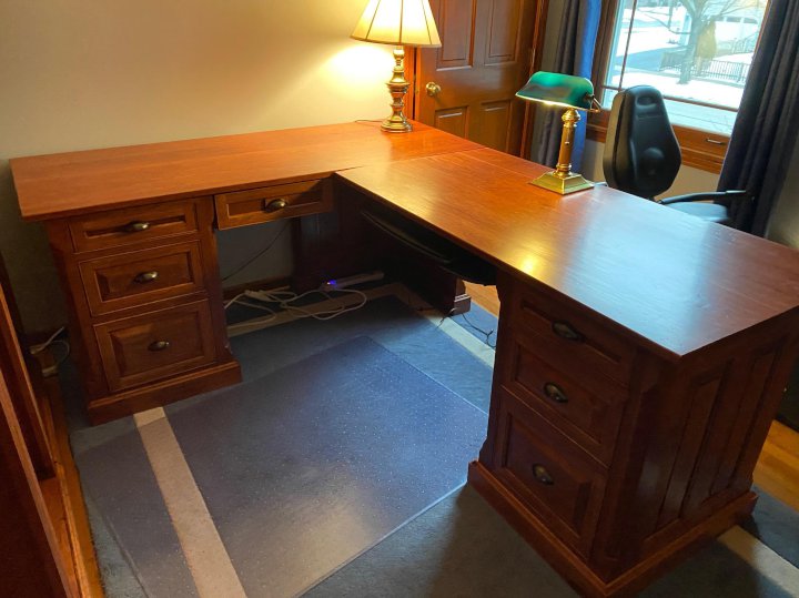 Jim Simnick: Executive L-Desk