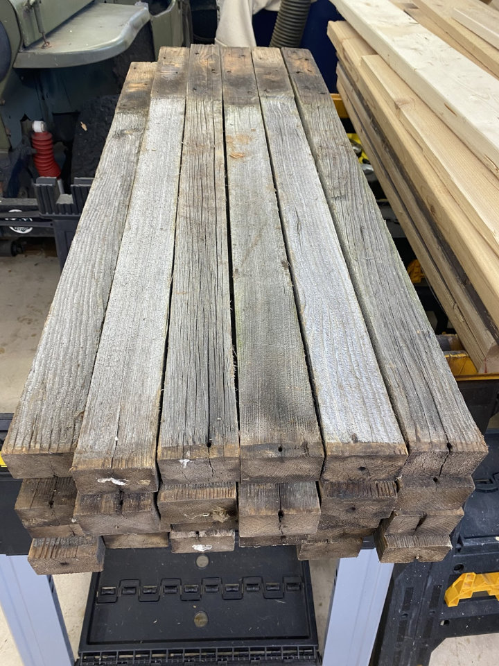 Processing Old Cedar for Headboard : Mike Perry