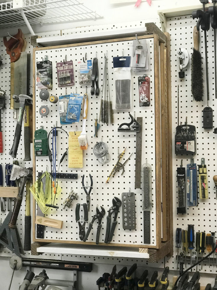 Pegboard Tool Chest: Mark Wieting