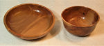 Fruitwood bowls - Mike Kalscheur