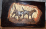 Cigar box carving - Bert Le Loup