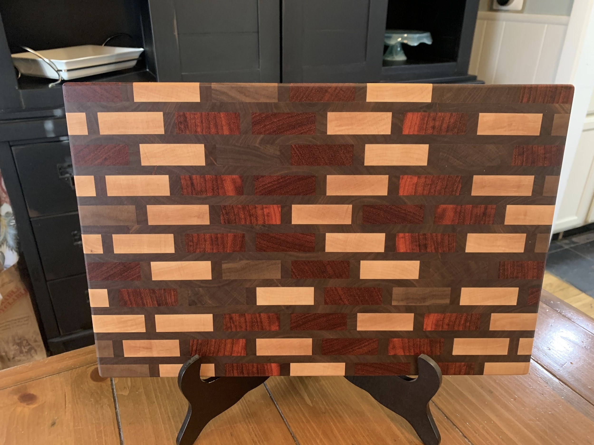 Frank Peterson: Brick Style End Grain Cutting Board