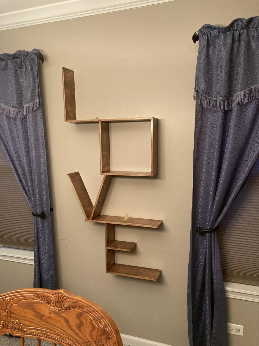 Bruce Metzdorf: “Love” Shelf