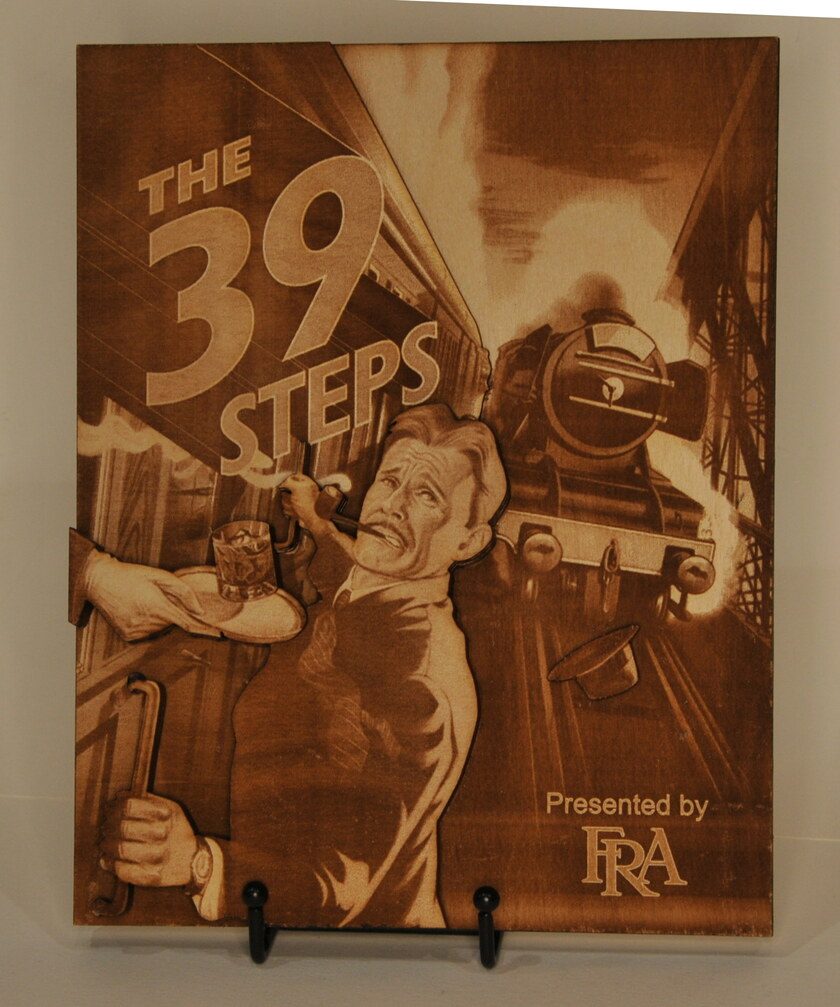 RIck Ogren & Whit Andersen: 39 Steps Plaque