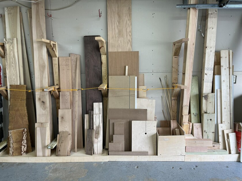 Jon Stehlik: Garage Wood Racks