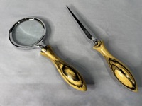 Paul Pyrcik - Turned Desk Set