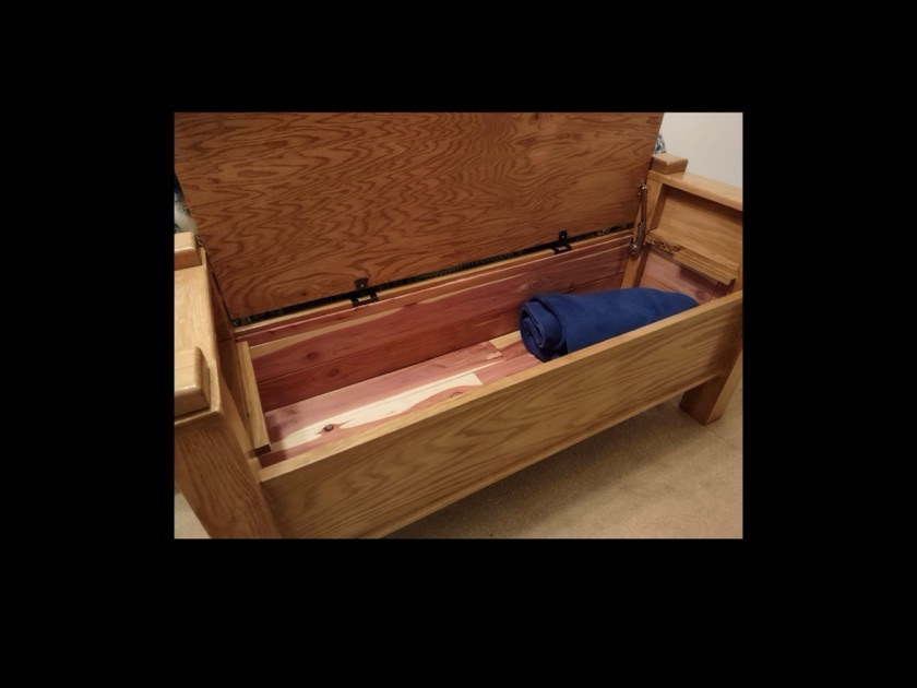 Tim  McAuley: Cedar chest