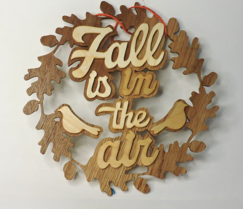 Bruce Metzdorf: Scroll Saw “Fall is in the air”