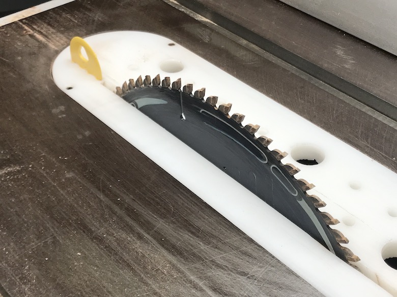 Table saw blade.